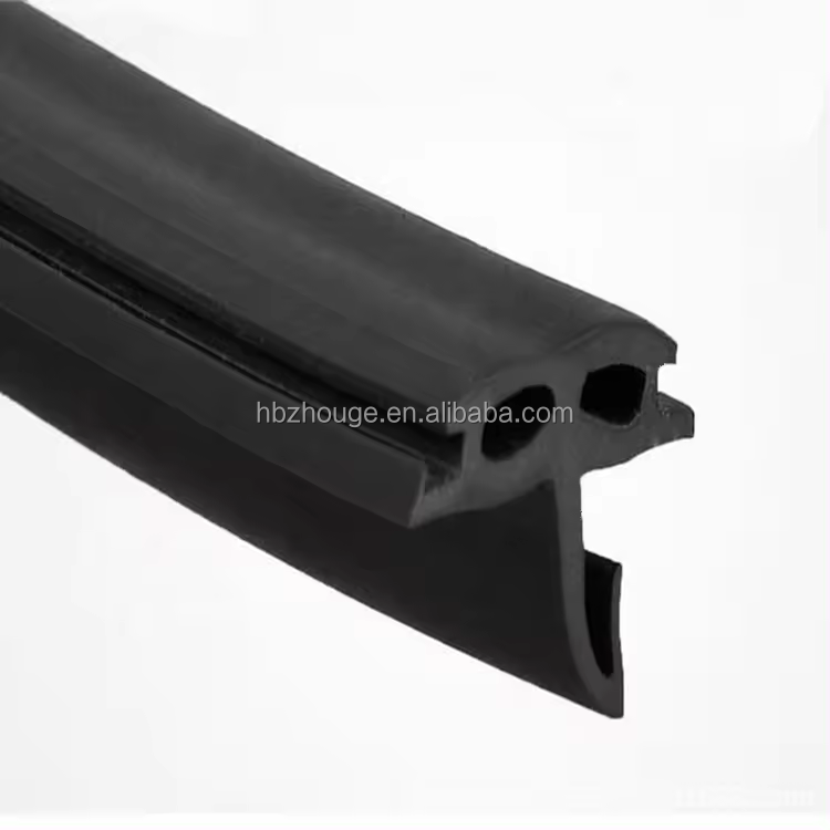 Customized Auto Rubber Trim Seal EPDM Rubber Weatherstrip with 60 Shore A Hardness