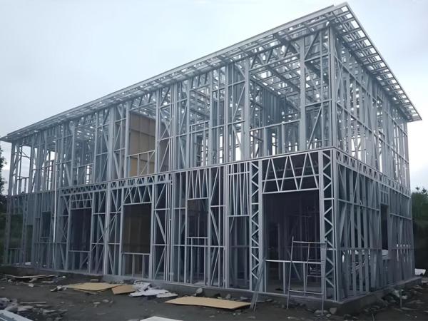 AS/AZ/EU/USA Standard Light Gauge Steel House / Prefab Fully Equipped Metal