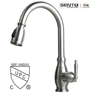 Quality Cupc stainless steel Kitchen cabinet mixer spray out wholesale