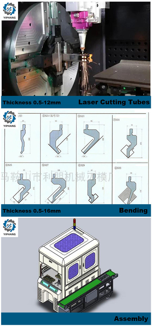 RAL7035 High Precision SS201 Sheet Metal Brackets For Laser Cutting