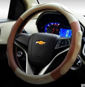 Quality Auto Car steering wheel cover for leather steering wheel hubs TOYOTA ,CHEVERLET,MAZDA,BUICK wholesale