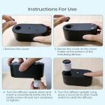 Smart Waterless Essential Oil Aroma Diffuser▕ DN-850