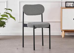 Quality No Folded Iron 43*43*79CM Ergonomic Dining Room Chairs wholesale