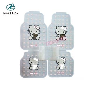 Quality Hello Kitty Cartoon Universal Car Mat All Weather Protection Full Set wholesale