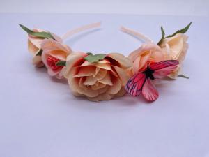 Quality Multiscene Women'S Floral Headband , Reusable Flower Hair Band For Wedding wholesale