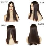 Silk Top Luxury Jewish Hair Wig 100% Mogolian Cuticle Remy Hair Premium Virgin