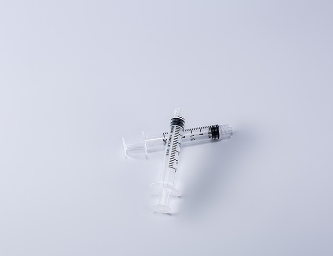 Medical Vaccine Disposable Injection Syringes 3ml Luer Lock Without Needle