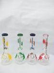 8 Inch Glass Beaker 5mm Thick Down Stem Glass Pipe 18mm Female Oil Rigs