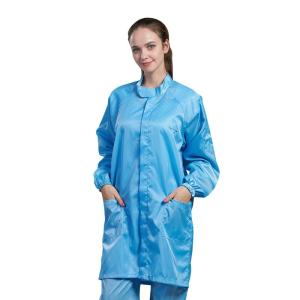 China DG001 Anti Static Garments ESD Smock For Industrial Cleanroom on sale