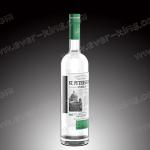 Extra Premium Flint Silk Spirits Liquor Vodka Glass Bottle