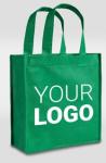 Canvas Grocery Shopping Bags Handles - Cloth Grocery Tote Bags - Reusable