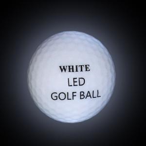Quality White led golf ball &amp;flashing ball wholesale