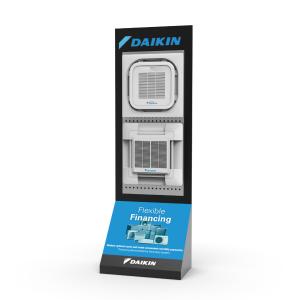 Quality Customizable Metal Display Stands Shopping Centre Display Stands Air Conditioning wholesale
