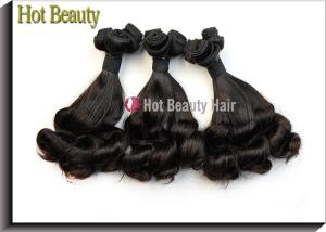 Quality 8&quot; - 10&quot; Brazilian Grade 7A Virgin Hair , Spring Curl Human Hair Extensions wholesale