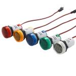 22mm Round Current Voltage high quality Indicator Light