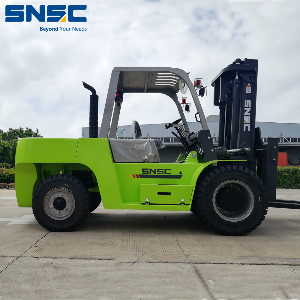 Forklift 8 Ton Diesel Powered with Japan Mitsubishi Isuzu Engine