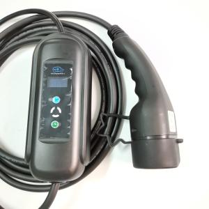 Quality 230V 5M Cable Portable EV Charger Car Home Charging Point With LED Screen wholesale