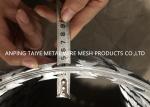 Goverment Use Double Circle BTO30 Razor Wire , SS304 Concertina Coil