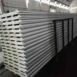 waterproof ivory white eps sandwich roof panel 840-30-0.426mm wih 0.5mm PVC down