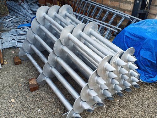 Prefabricated Galvanized Helical Earth Screw for House Ground Foundation
