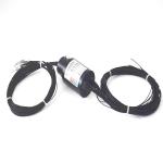 Gold Contacts 50VDC 250 Rpm Custom Slip Ring With Inner Bore 23mm