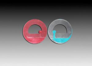 Quality Disposable Anti Theft Security Labels , Red RF EAS Label Anti Theft Soft Tag wholesale
