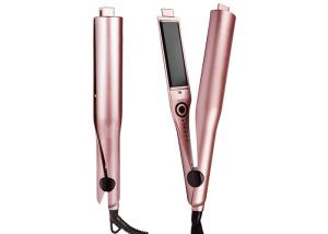 Quality OEM 220 degree Hair Straightener Curler 2 In 1 Nano Titanium Plate wholesale