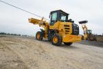 Hydraulic Pilot Option Front End Wheel Loader 1800kg Running Hour Meter