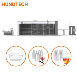 Quality PP PS PE Plastic Industrial Thermoforming Machine Vacuum Thermoformer wholesale