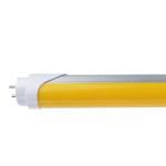 Anti UV T8 LED Tube Light With 580nm Yellow Cover 50000 Hours Working lifetime