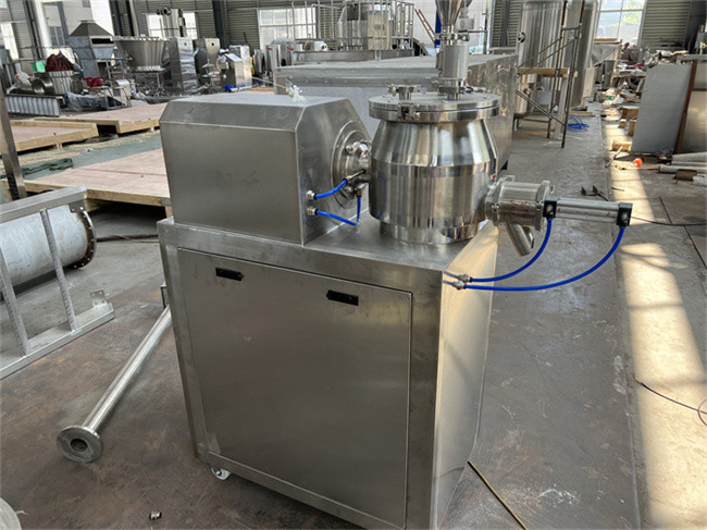 320 Kg/Batch High Shear Powder Mixer Granulator Machine Wet Mixed Particle Making