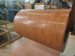 Alloy 3003 H24 Wood Designed Pattern Coating Aluminum Coil 24Ga X 48Inch