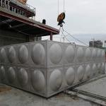 Cubic Ss 304 Insulated Water Tank Food Grade For Drinking Pure Water / Medical
