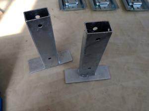 Quality Q235 Hot Galvanized Bracket Welding Stamping Parts wholesale