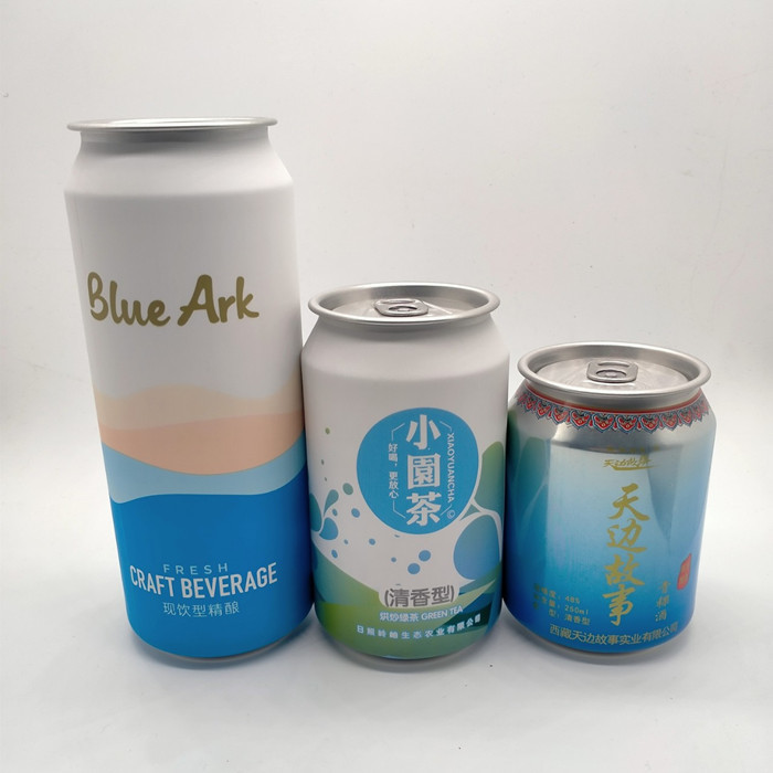 250 Ml Drink Package Empty Aluminum Cans For Beverage