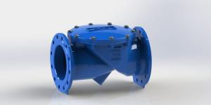 Quality EPDM Disc 40 Degree Incline Nylon Swing Check Valve wholesale