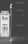 2 In 1 Shrink Pores Skin Whitening Diode Laser 755/808/1064Nm Hair Removal