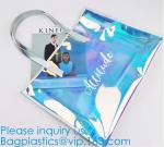 Waterproof Promotional Clear Tote Pvc Handle Shopping Bag, PVC Mat Waterproof