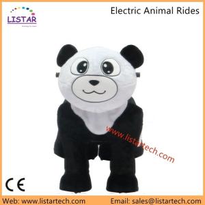 Quality Kid Plush Toy Bike Stuffed Animals With Wheels Motorized Animal Rides For Mall wholesale