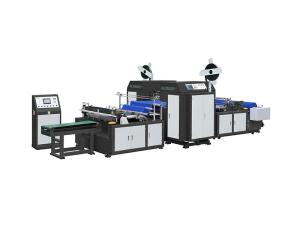 Quality High Speed Non Woven Box Bag Making Machine For Non Woven Sheet Cutting wholesale