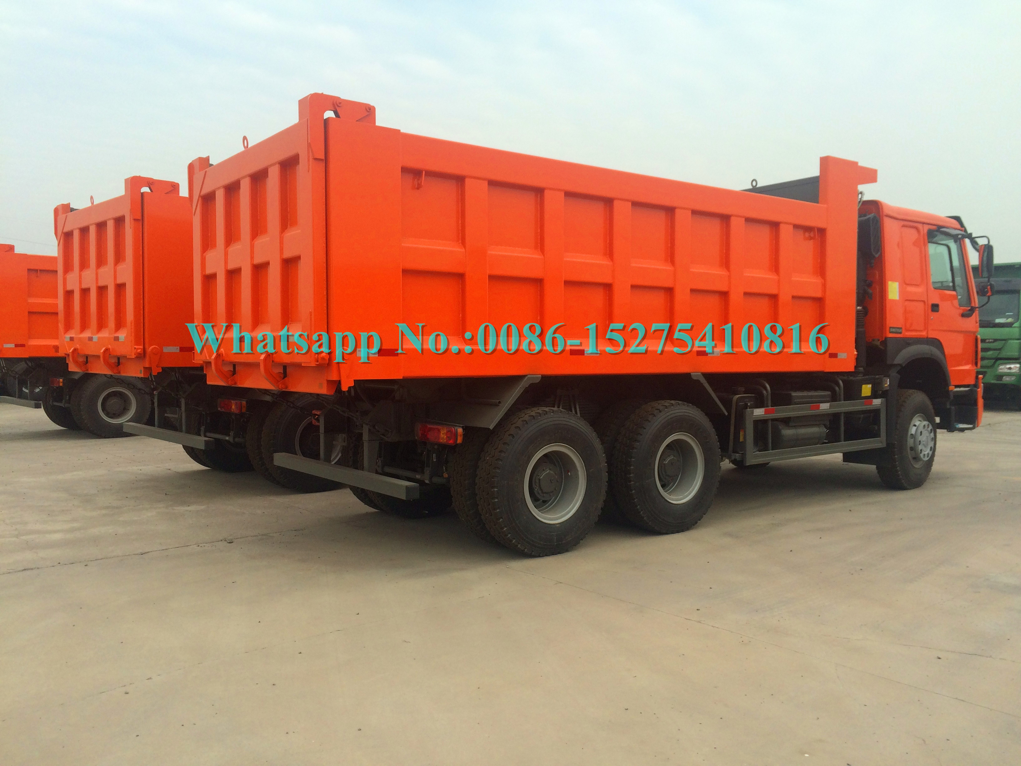 ZZ3257N3847A HOWO 371 hp 6x4 10 wheeler Mining Dump/ Dumper/Tipper Truck volvo Technology For Laos Myanmar