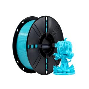Quality Factory Wholesale Toughness PLA+ Cyan Fimalent 3D Printer Filament 1.75mm wholesale