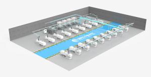 Quality Granular Material Vacuum Conveying System For Plastic Pipes Extrusion wholesale