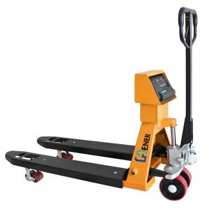 Quality Workshop Shipping 3000kg Electric Forklift Pallet Jack Scale Thermal Printer Indicator wholesale