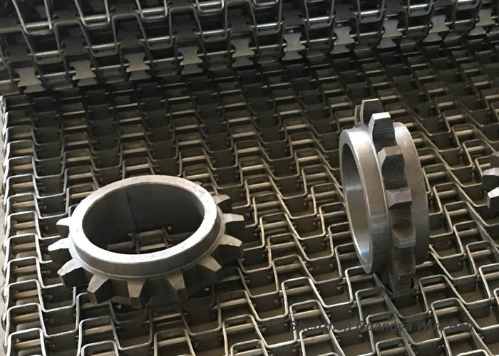 ISO9001 SS304L Wire Mesh Conveyor Belt For Drying Line Tranmission