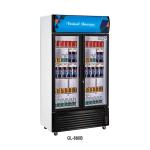 Stainless Steel 210L Beverage Display Cooler for Cooling Beverages at 0-10