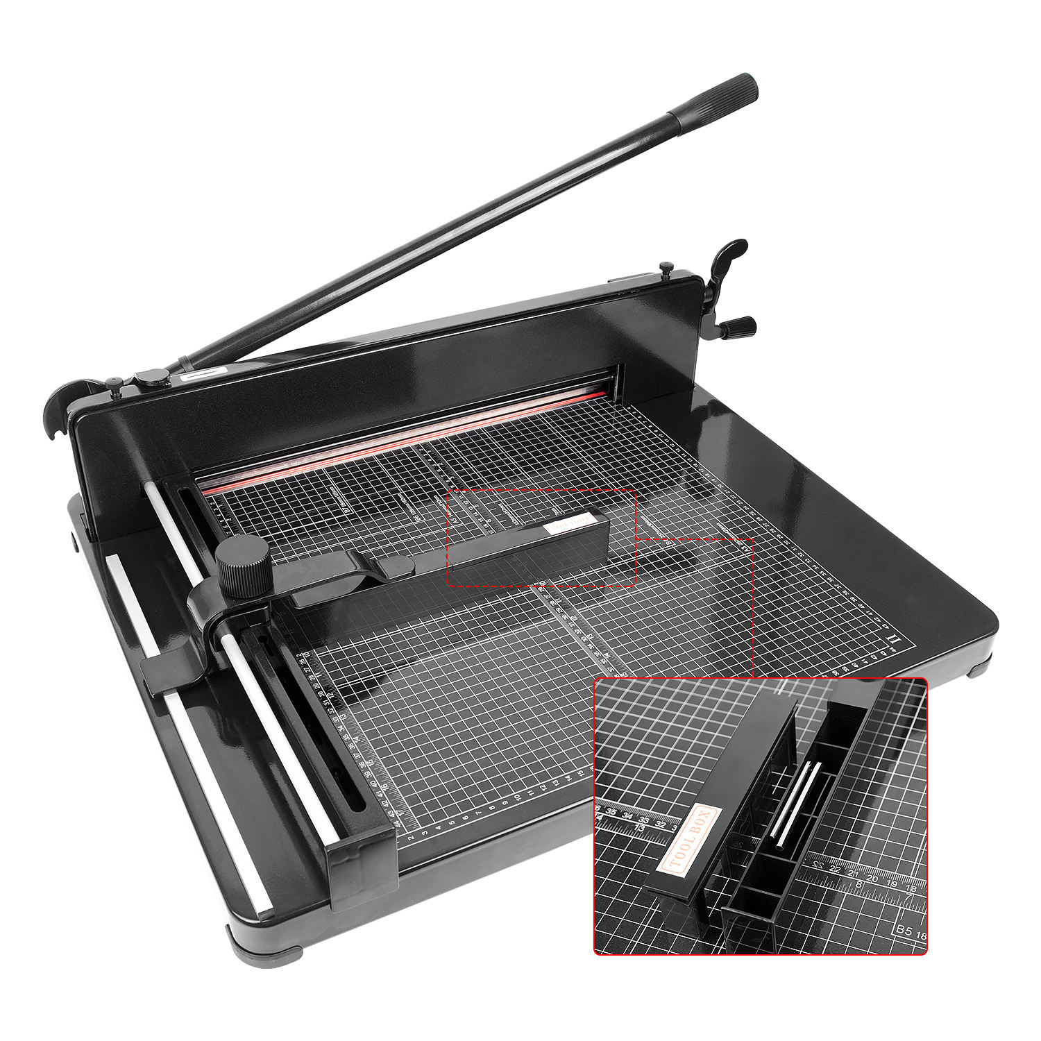 Heavy Duty Desktop Paper Trimmer Cutting Size A3 Cutting Thickness 4cm/400sheet 70gsm