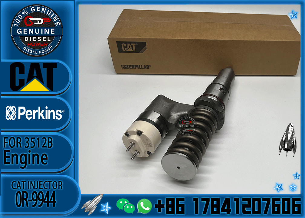 Cat 3508B 3512B 3516B Engine Injector diesel common Rail Fuel Injector 1628813 162-8813 0R-9944 for Caterpillar 3512B