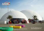 Custom White Geodesic Dome Tents For Commercial Party