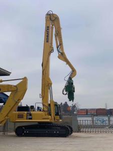 Quality Long Boom Kobelco SK460 Doosan DX500 Excavator Mounted Vibro Hammer wholesale